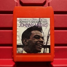 Johnny Mathis Johnnys Greatest Hits 8 Track Tape Pre Owned Untested Vintage 70s