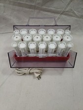 CLAIROL Style Setter C-20-1 wax hot rollers 20 curlers NO CLIPS TESTED WORKS