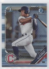 2019 Bowman Draft Chrome Sky Blue Refractor Christian Cairo #BDC-195 0m4r