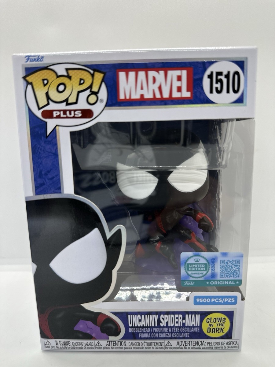 Funko Pop Plus Uncanny Spiderman LE 9500 Glow In The Dark +