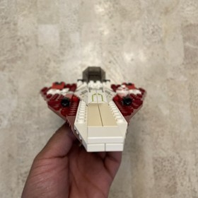 LEGO Star Wars: Jedi Starfighter (7143) Near Complete Only Missing 3 Pieces