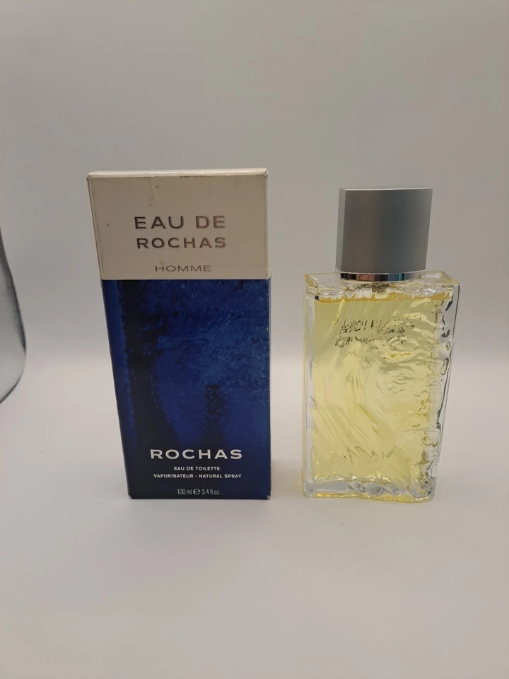 Eau De Toilette Spray EAU DE ROCHAS por Rochas 3,4 OZ para Hombres Colonia Auténtica Foto 4 de 4