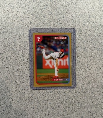 2020 Topps Total Baseball #189 Nick Pivetta Gold Parallel 1/1 Phillies RARE