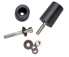 B&G Motorrad Crashpads Sturzpads Suzuki TL 1000 S Pads Sturzprotektoren Schwarz 