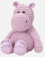 Warmies Hippo My First Warmies Stuffed Animal Plush Toy Full Size Microwavable
