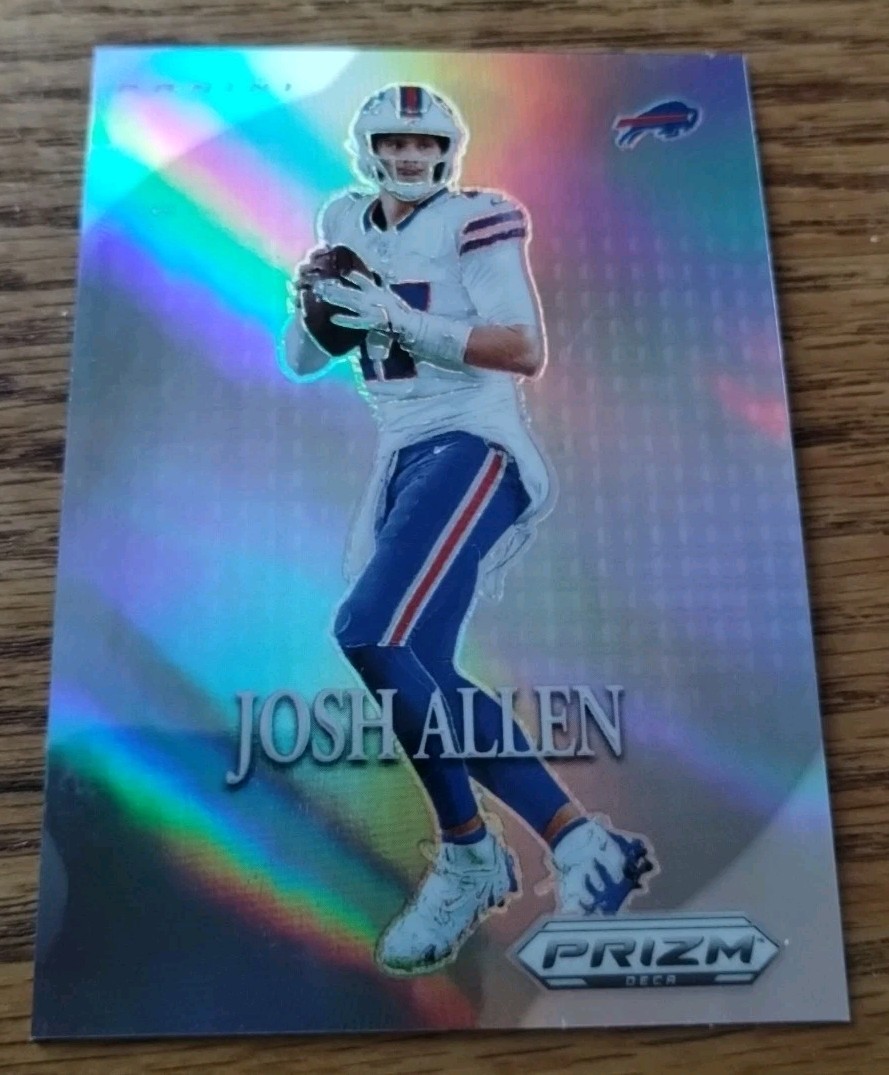 2024 Panini Prizm Deca Most Valuable Players Josh Allen #5 Silver Prizm - Bills
