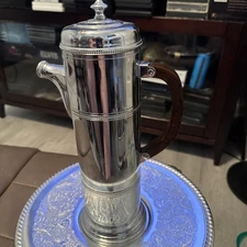 Vintage 60s Farber Bros Krome-Kraft Cocktail Shaker In-Home Bar