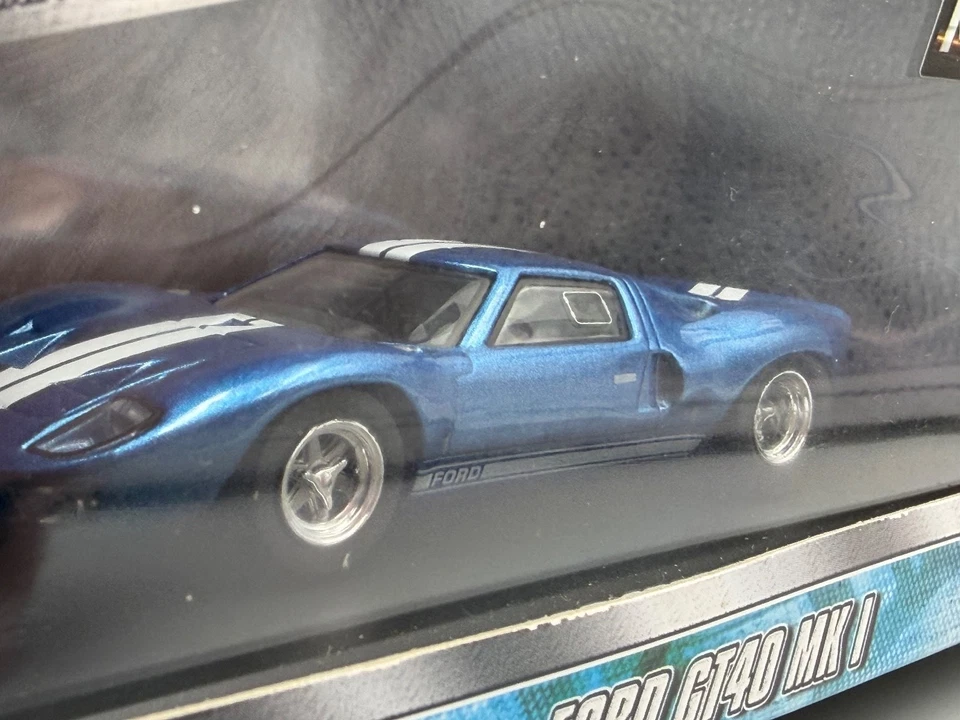 Greenlight Hollywood Fast & Furious Ford GT40 MK I, Blue, 1:43, NIB - Image 3 of 4