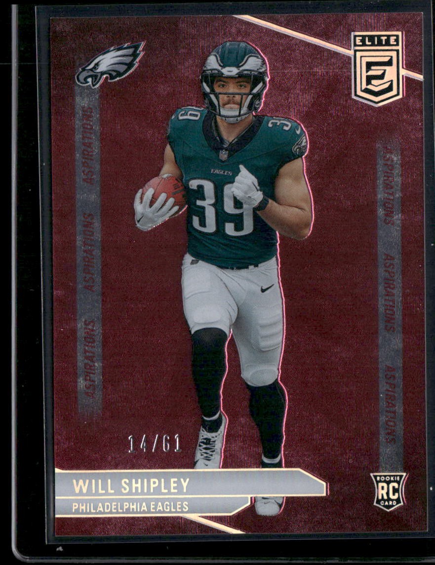 2024 Donruss Elite Will Shipley #164 Rookie Aspirations