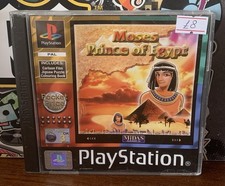 ebay® Auktion 127894902597 | Moses Prince of Egypt Spiel PlayStation 1 Black Label komplett mit Handbuch PAL UK Thumbnail of ebay® auction 127894902597 | Moses Prince of Egypt Spiel PlayStation 1 Black Label komplett mit Handbuch PAL UK