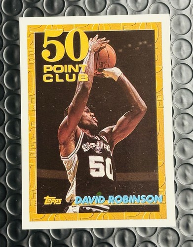 1993-94 Topps Basketball # 52 David Robinson 50 Point Club | eBay.de