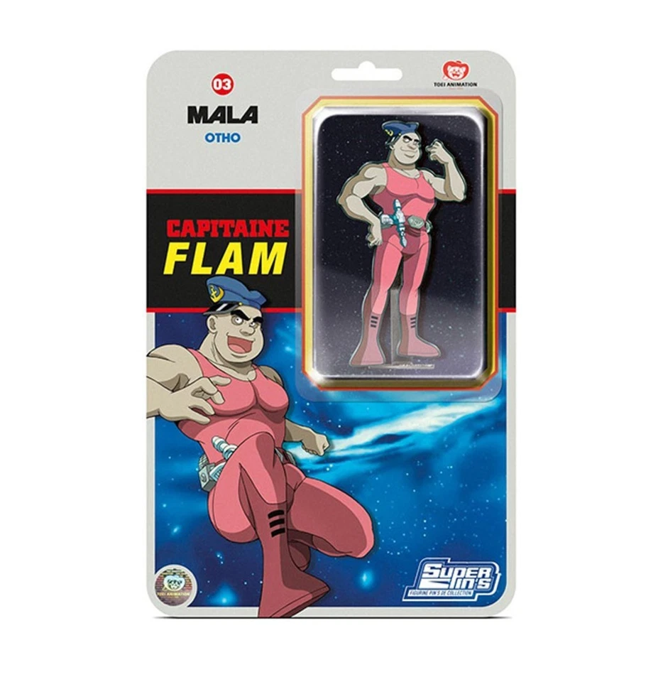 Pins Capitaine Flam - Mala 10cm - Photo 1/1