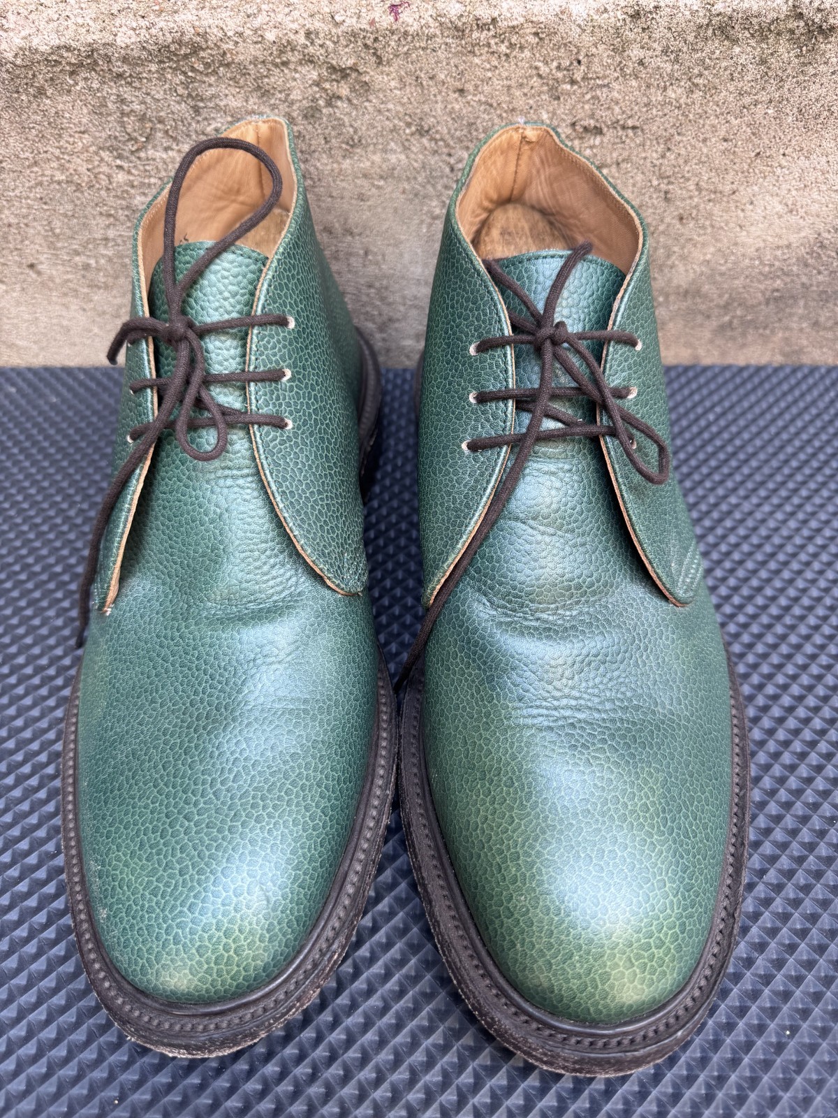 Trickers ALDO Chukka Pebble Grain Leather Boot UK 8.5 | US 9.5 Duties Paid (USA) image 3