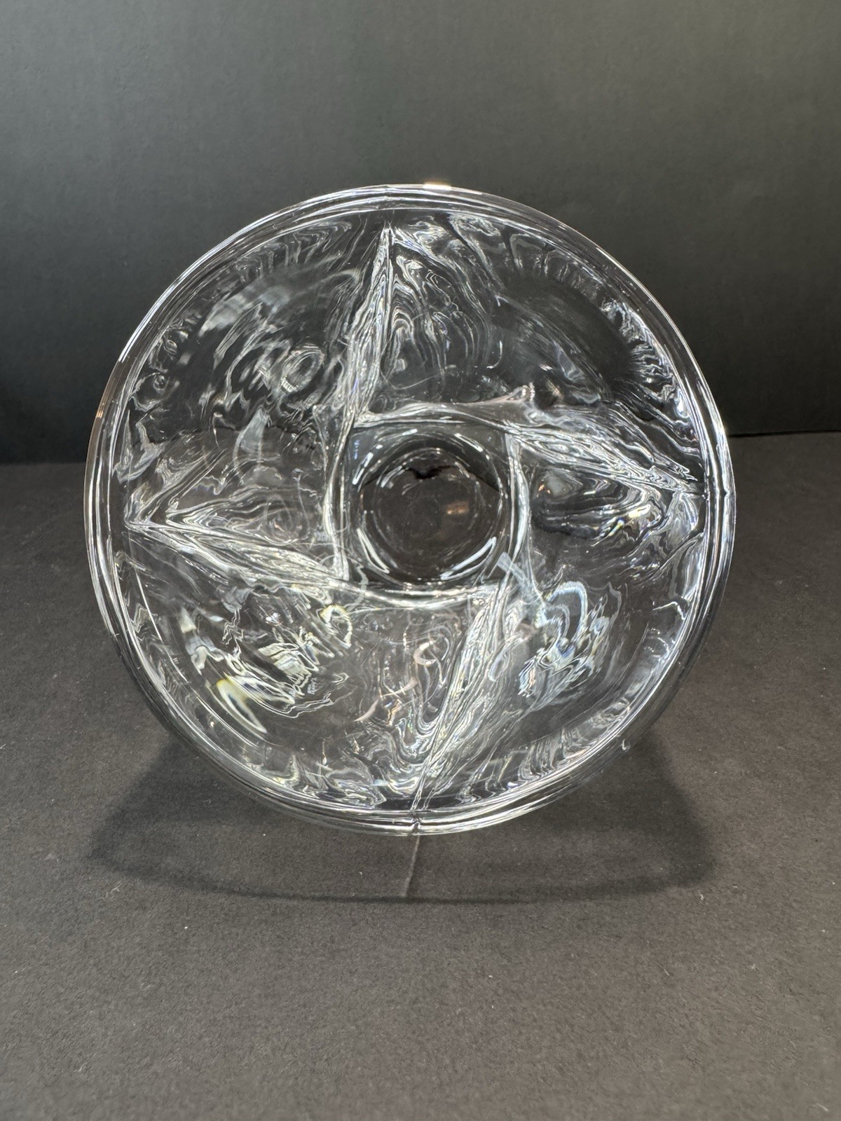 Mikasa Motion Crystal Whiskey Lowball Glasses Double Old Fashion Set Of 4