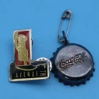 Vintage 1980's Coca Cola Pin LOT 2 diff NRMT