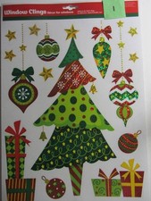 CHRISTMAS WINDOW CLINGS DECORATIONS 20 DIFFERENT ONE'S
