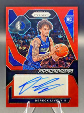 2023-24 Panini Prizm - DERECK LIVELY II (RC) Red Prizm Choice Auto #/88 Rookie