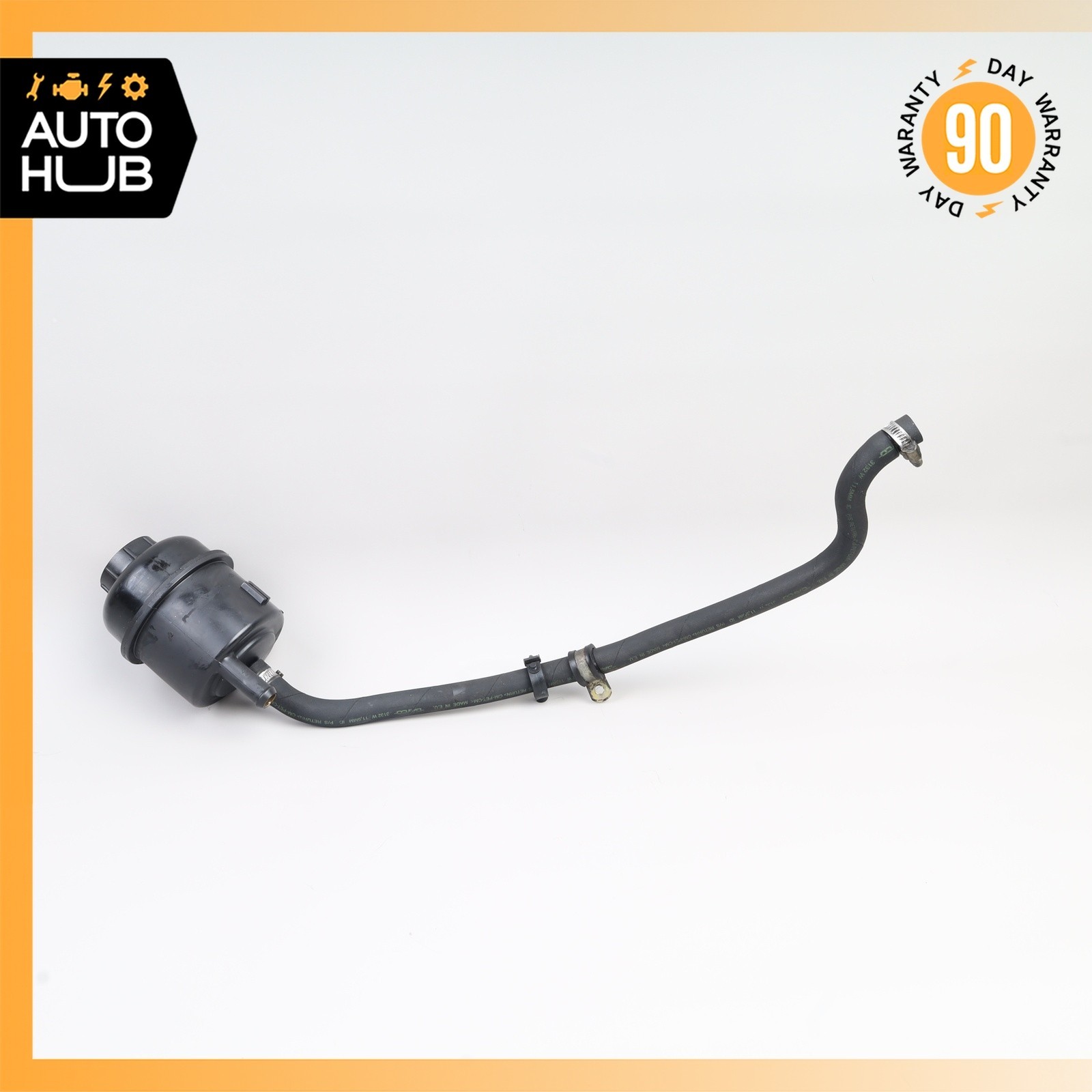 Maserati M138 4200 Coupe Power Steering Pump Oil Reservoir Tank w/ Pipe OEM