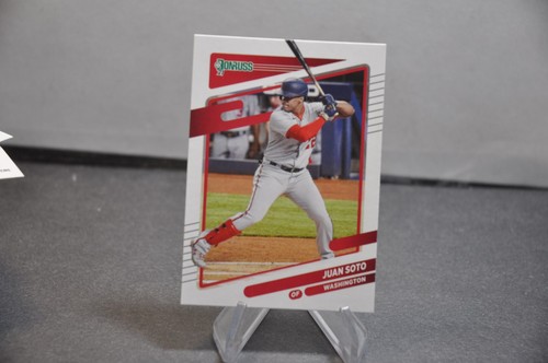 2021 Donruss Panini America baseball card #195 Juan Soto washington nationals - Bild 1 von 6