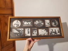 OOAK Upcycled Collage Frame Spooky