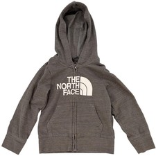 The North Face Zip Up Hoodie 2T Grey Gorpcore Outdoor Retro Essential