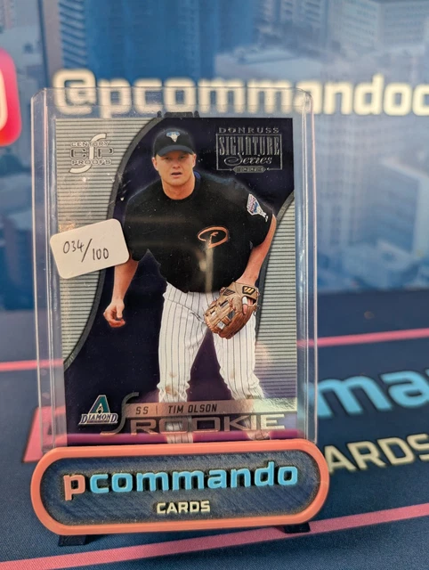 Donruss Signature Series 2003 - Tim Olson Rookie 034/100