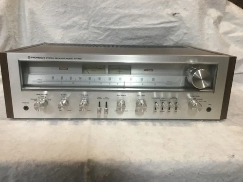 Vintage Pioneer SX-650 Vintage AM/FM Stereo Receiver - Tested Works