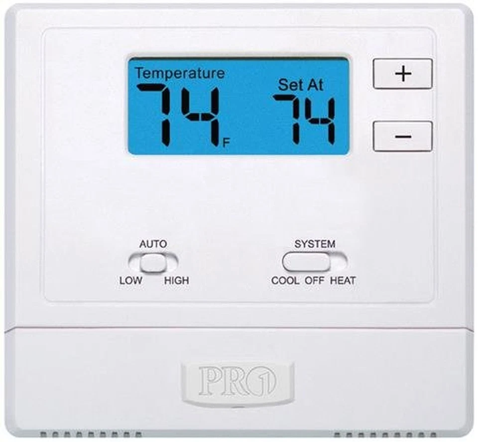PRO1 IAQ T731W Touchscreen Non-Programmable Electronic Thermostat - Image 2 of 3