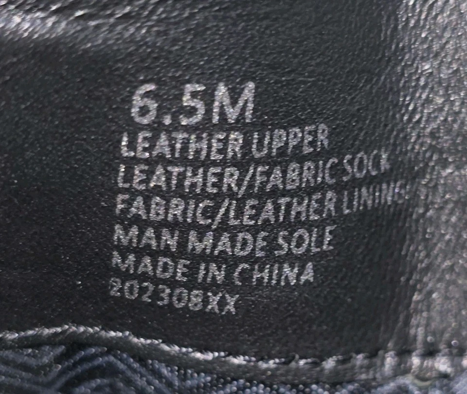 Antonio Melani Pascal Boots Wms 6.5 Black Leather Gore Lug Sole Platform Booties - Image 3 of 4