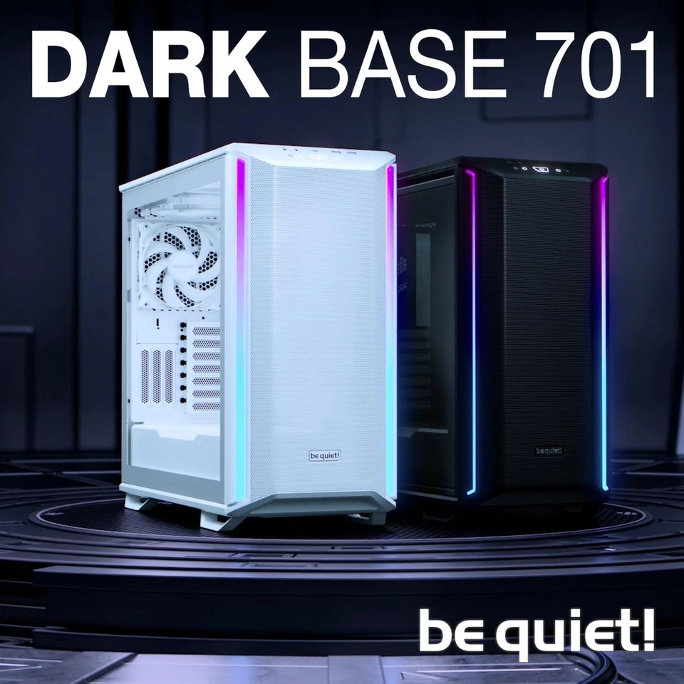 be quiet! Dark Base 701 Black PC-Gehäuse, 3X Silent Wings 4 PWM high-Speed Lüfte - Bild 4 von 4