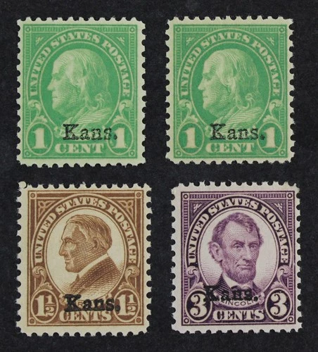 CKStamps: US Stamps Collection Scott#658 659 661 Mint NH OG