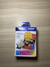 Brother Open Box LC71CL 3 Color Ink Cartridges Yellow/Cyan/Magenta