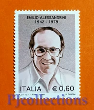 A1244-ITALY - ITALY 2009 EMILIO ALESSANDRINO (1942 - 1979) €0.60 MNH