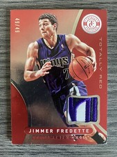 2012 Panini Totally Certified Jimmer Fredette Rookie Patch /49 Red USA Olympics