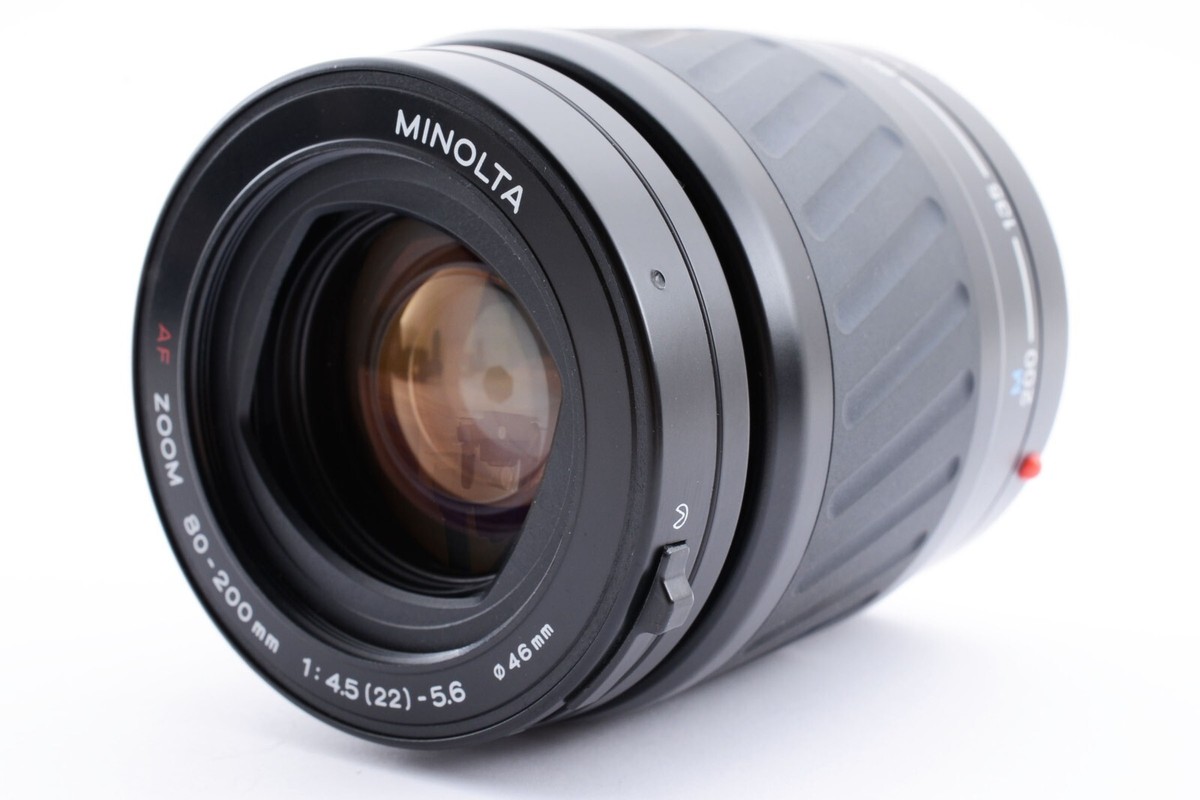 Minolta Maxxum AF Zoom 80-200mm 1:4.5-5.6 Camera Lens JAPAN