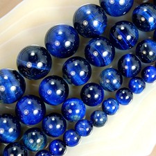 A  Blue Tiger Eye Round Beads 6mm 8mm 10mm 12mm