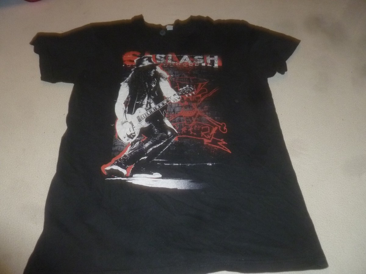 SLASH ALLEY 2015 WORLD ON FIRE TOUR CONCERT SHIRT GUNS N ROSES