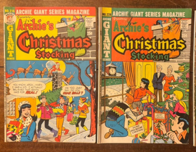 ARCHIE'S CHRISTMAS STOCKING GIANT 216 and 228