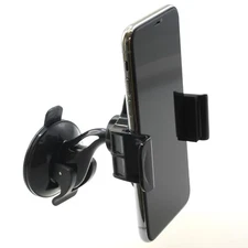 Windshield Car Mount Holder Glass Cradle Rotating Dock Suction for Cell Phones