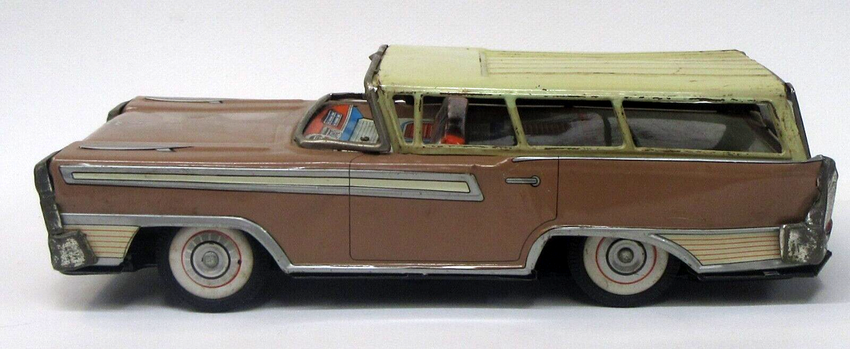 ヨネザワ玩具製 ブリキ自動車 1959フォードランチェロトラック