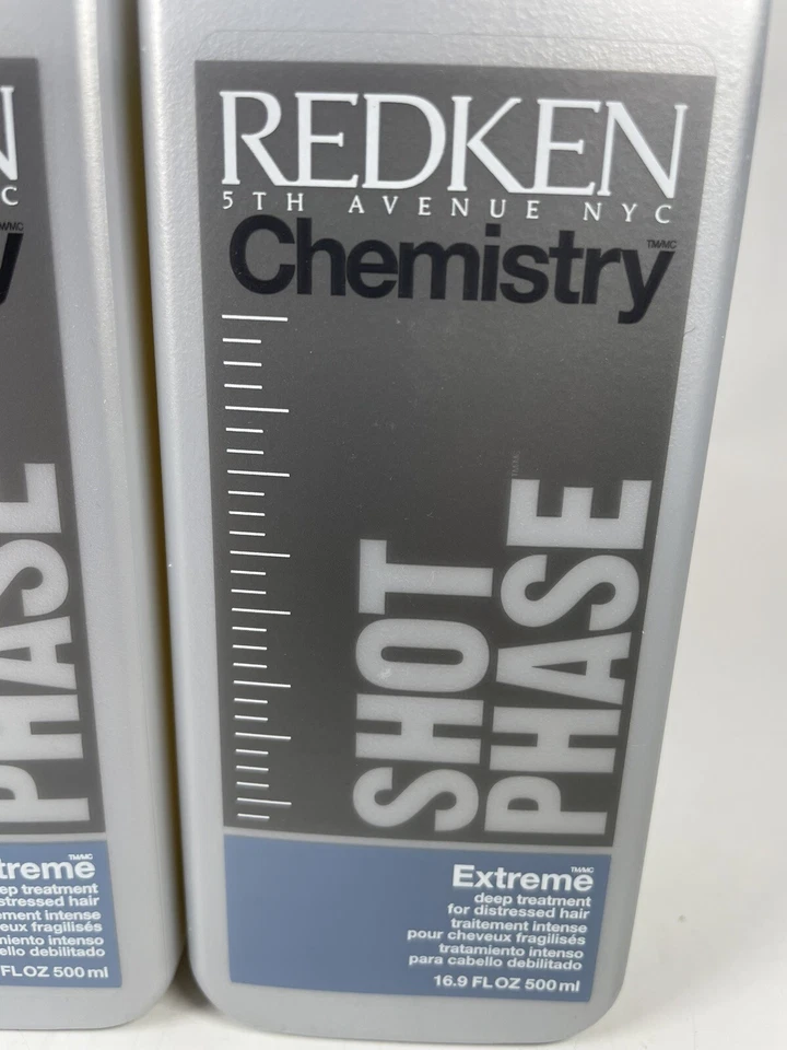 2 Redken Chemistry Deep Treatment Extreme Shot Phase 16.9 oz fl FAST SHIPPING - Image 4 of 4