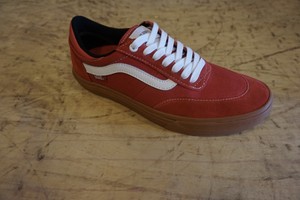 size 2 red vans