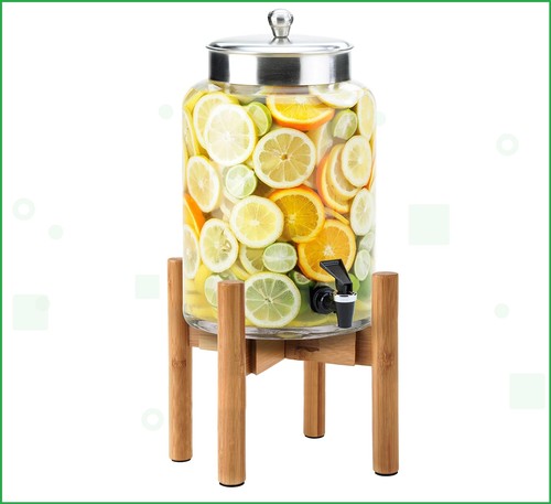 Drink Dispenser Stand Holds Up To 10kg Adjustable Fits Small Medium And Large Di - Picture 9 of 9