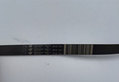 CINGHIA HUTCHINSON 6PJE (482000022887) PER LAVASCIUGA HOTPOINT AQD970F69EU - Foto 4 di 6