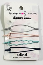 Sc nci xo Morgan Simianer 4pc Bobby Pins Pastel Multicolor Hair Clip Accessory