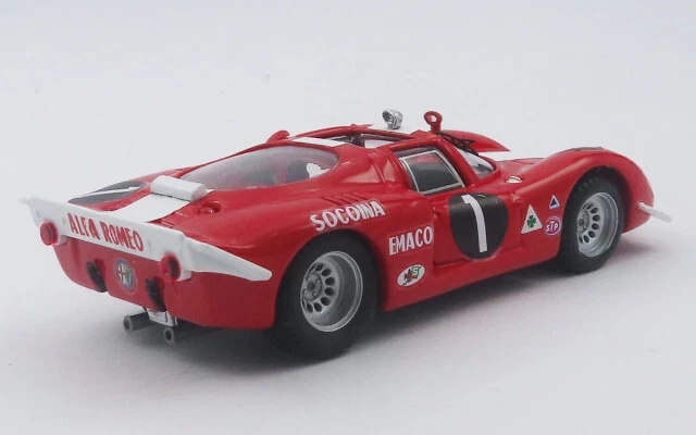 ALFA ROMEO 33.2 6h. Nova Lisboa 1970 - Antonio Peixinh 1/43 9864 MADE IN ITALY - Immagine 2 di 2