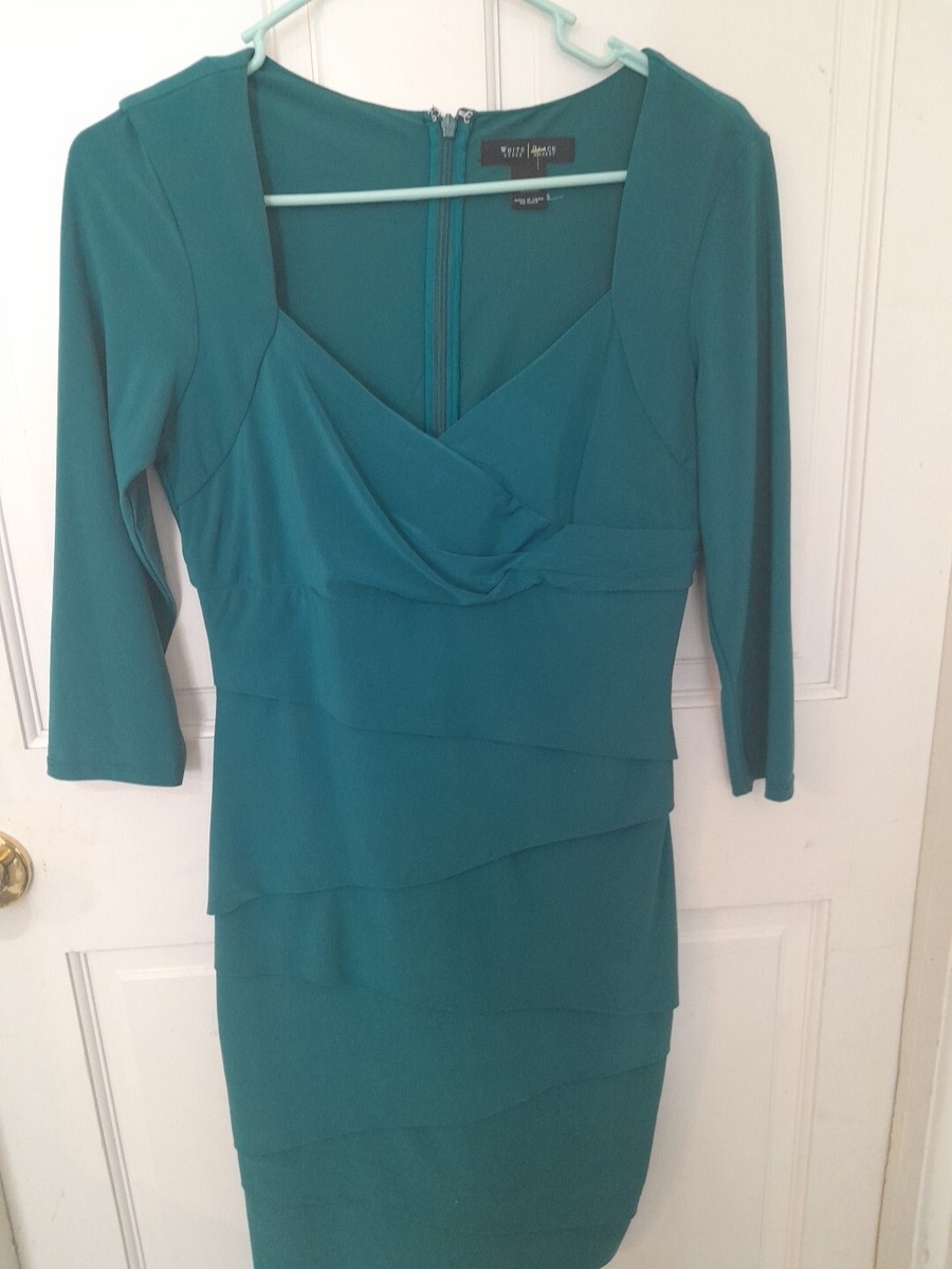 White House Black Market Elegant Green Form Fitting Dress Size 6 Polyester Spand | eBay White House Black Market Elegant Green Form Fitting Dress Size 6 Polyester Spand | eBay