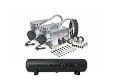 Viair 485c Dual Platinum Air Compressors W 5 Gallon Aluminum Air Tank - 200 Psi