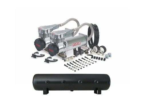 Viair 485C Dual Platinum Air Compressors W/ 5 Gallon Aluminum Air Tank - 200 PSI - 第 1/9 張圖片