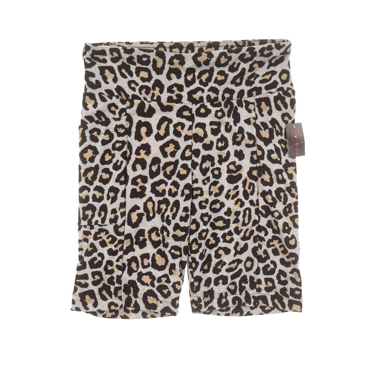 【Babylclub】Leopard logo shorts NOBO No Boundaries Leopard Print Shorts Juniors Small 3-5